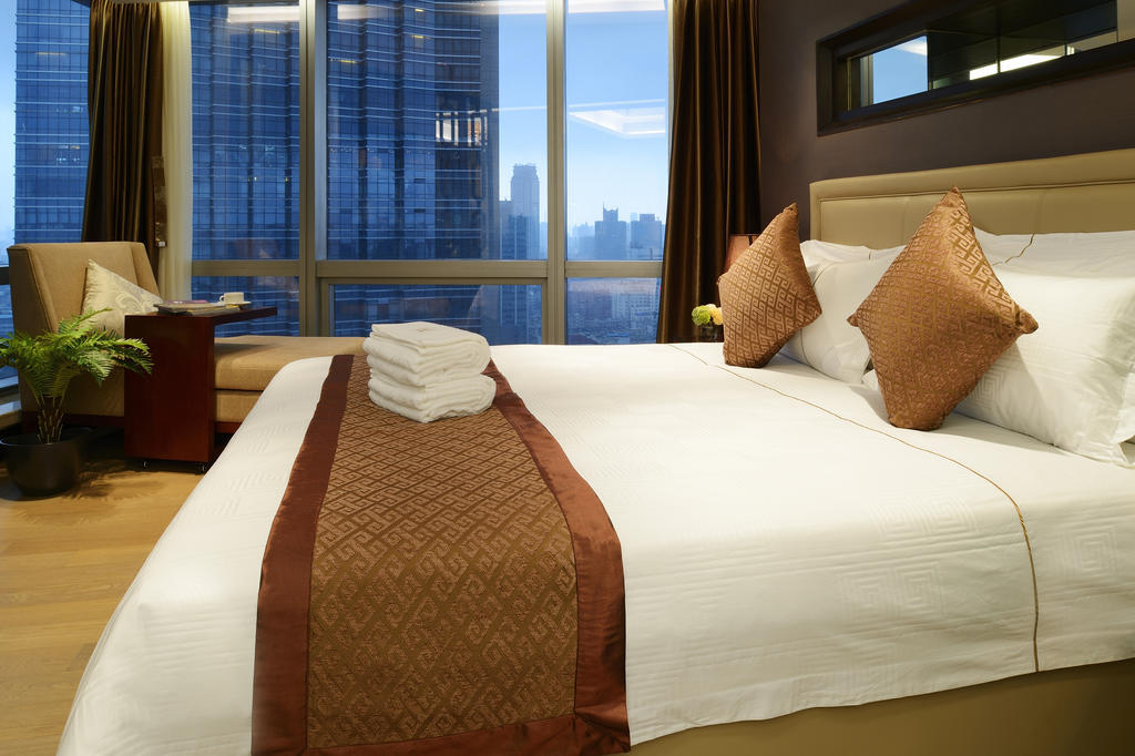 Yousu Hotel & Apartment Nanjing Xuanwu Lake Jinmao Plaza Branch ห้อง รูปภาพ