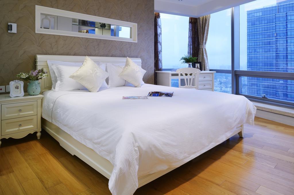 Yousu Hotel & Apartment Nanjing Xuanwu Lake Jinmao Plaza Branch ห้อง รูปภาพ