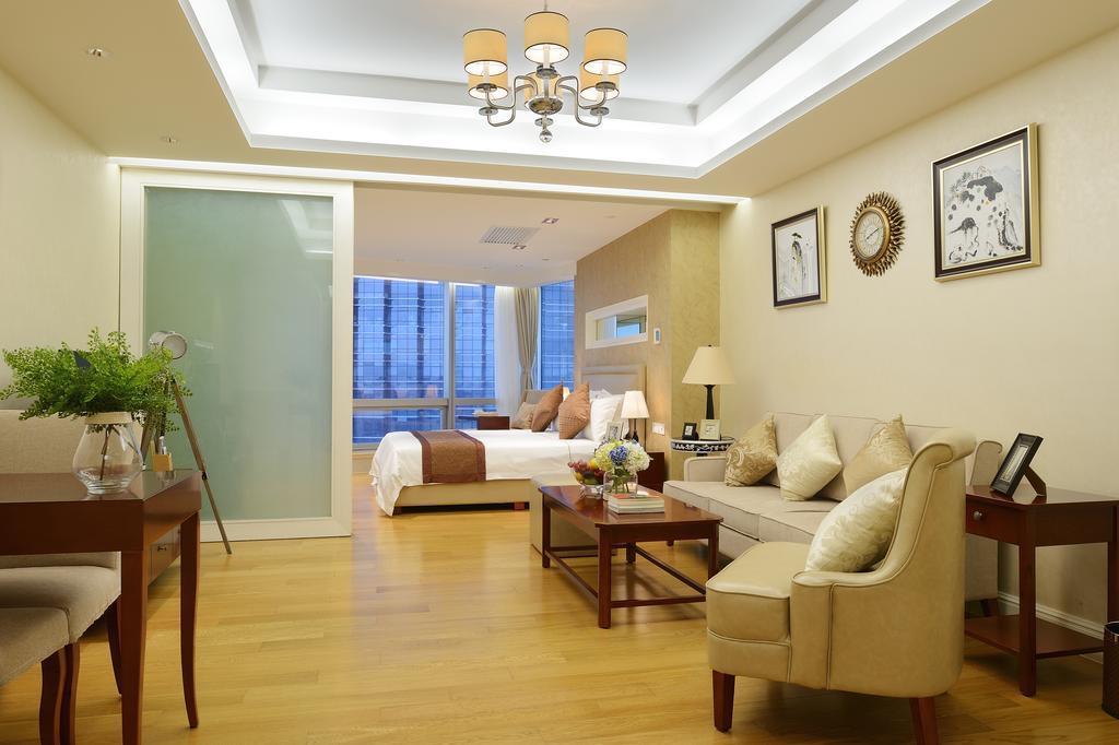 Yousu Hotel & Apartment Nanjing Xuanwu Lake Jinmao Plaza Branch ภายนอก รูปภาพ