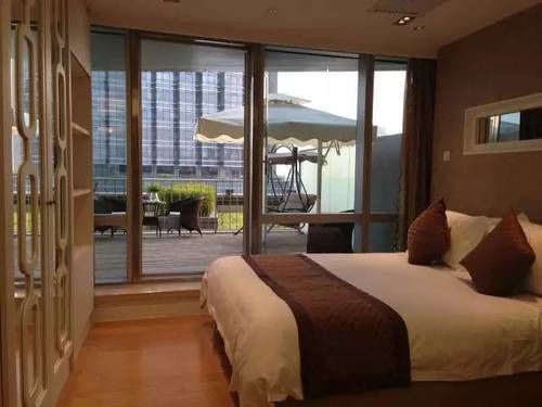 Yousu Hotel & Apartment Nanjing Xuanwu Lake Jinmao Plaza Branch ภายนอก รูปภาพ