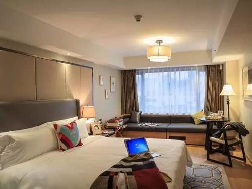 Yousu Hotel & Apartment Nanjing Xuanwu Lake Jinmao Plaza Branch ภายนอก รูปภาพ